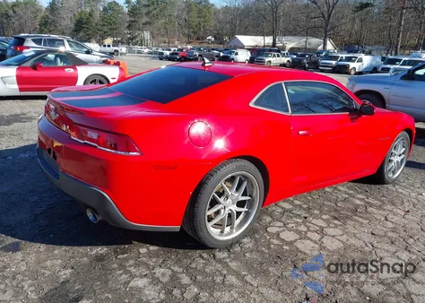 2014 Chevrolet Camaro 2Lt из США, поврежденный, VIN 2G1FC1E36E9142188